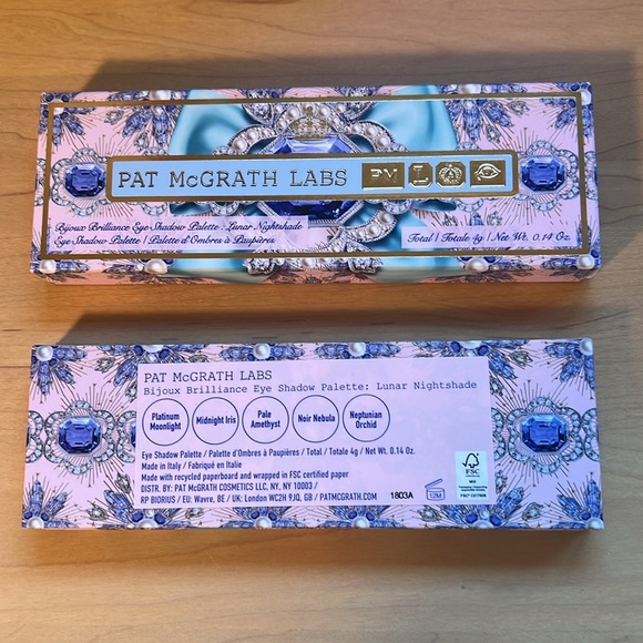 Pat McGrath Labs Bijoux Brilliance eye shadow palette: Lunar Nightshade - Picture 2 of 8
